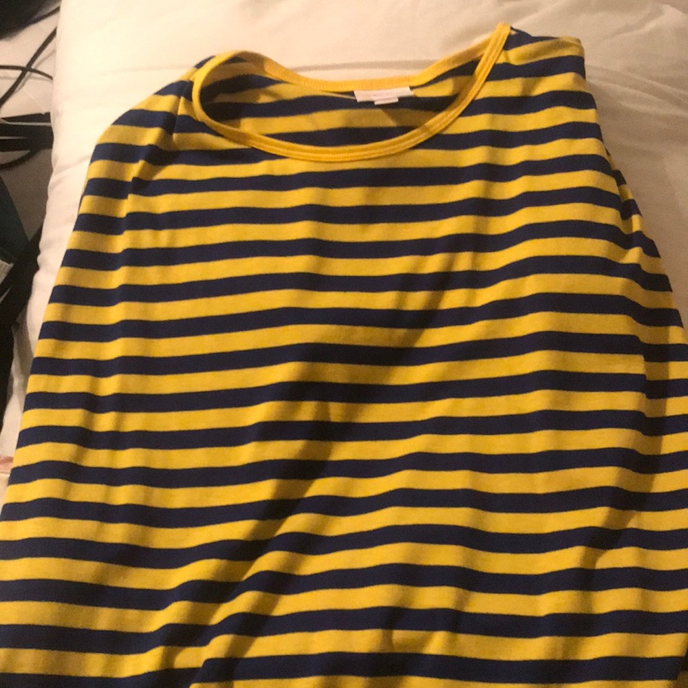 Yellow and blue Irma lularoe